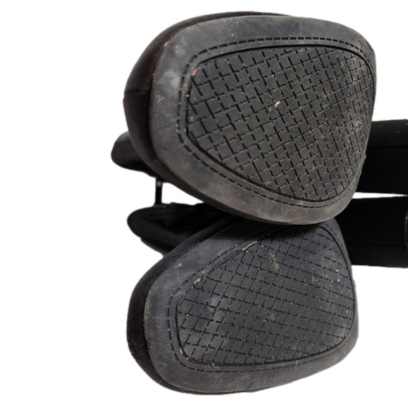 Size 10 Bootie Satin Rounded Heeled boot Fabric Black JESSICA SIMPSON - Picture 9 of 16